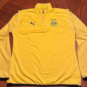 BVB Warm-up long sleeve pullover ~ excellent condition ~ Men’s large